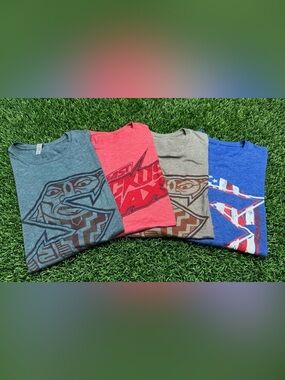 4 Suncoast Tri blend soft tshirts in excellent shape